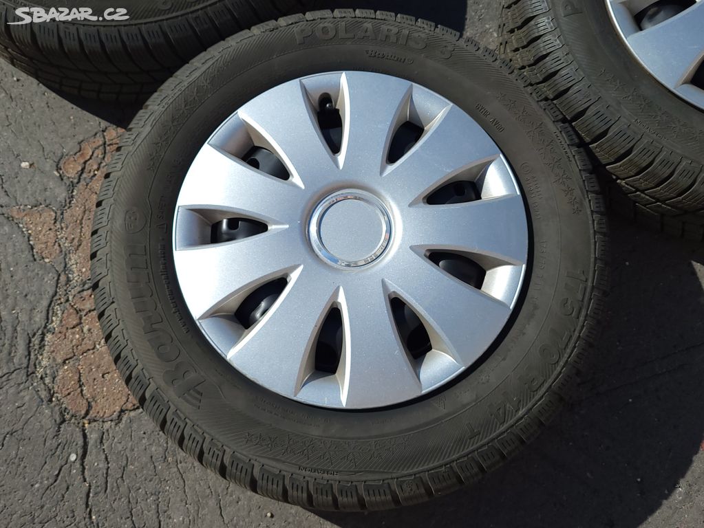 90% zimní kola 14" 5x100 Škoda Fabia 3, Rapid