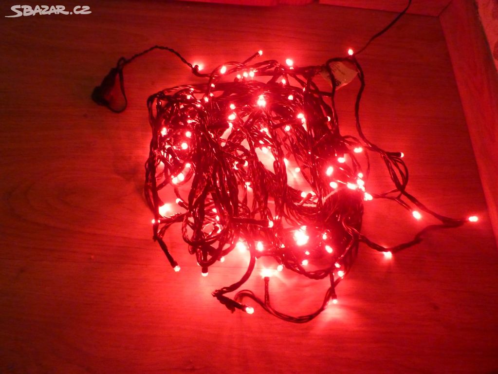 Venkovní světelný řetěz RXL307,150 LED červená-20m