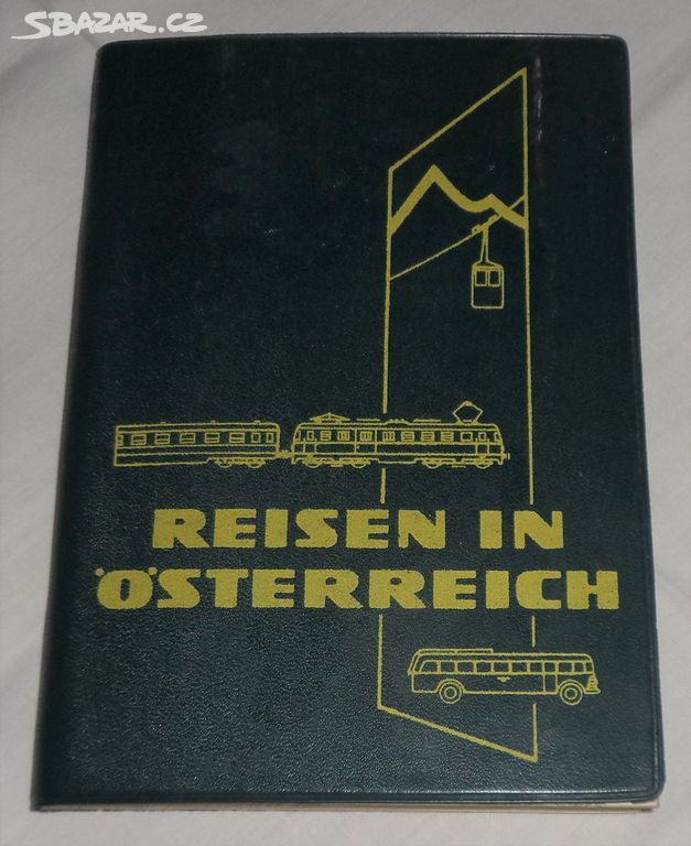 Cestovní průvodce: Reisen in Osterreich, cca 1960