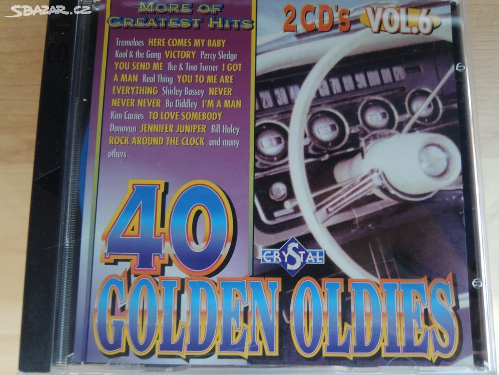 CD "40 Golden Oldies", celkem 7x