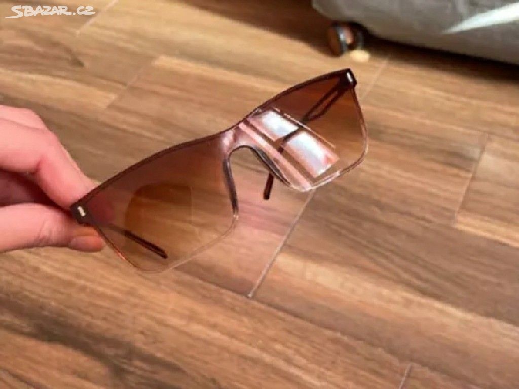 Nové dámské hnědé sluneční brýle plastové nové