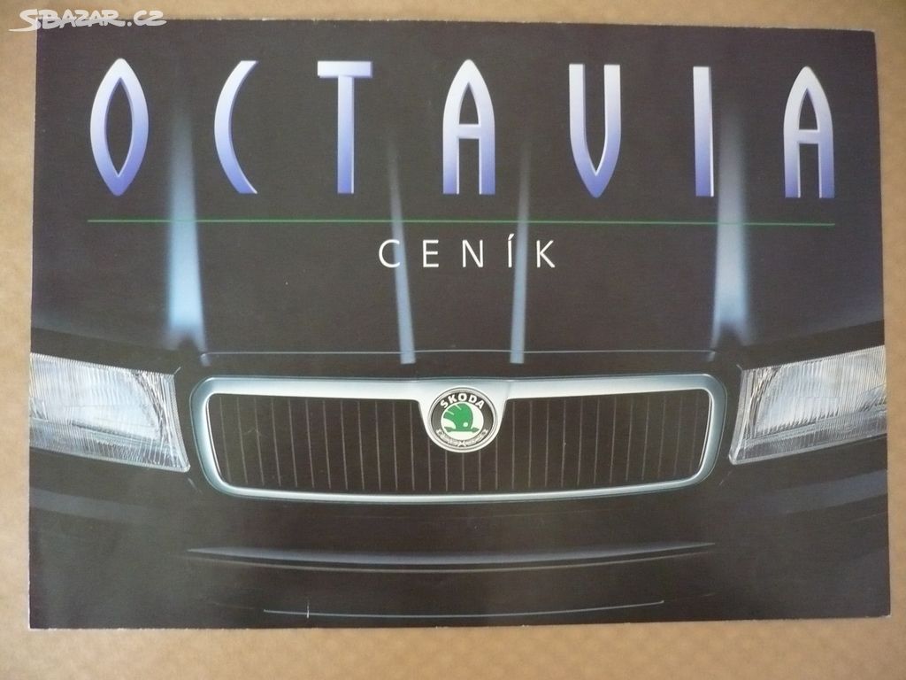 Prospekt Škoda Octavia ceník 02/1998