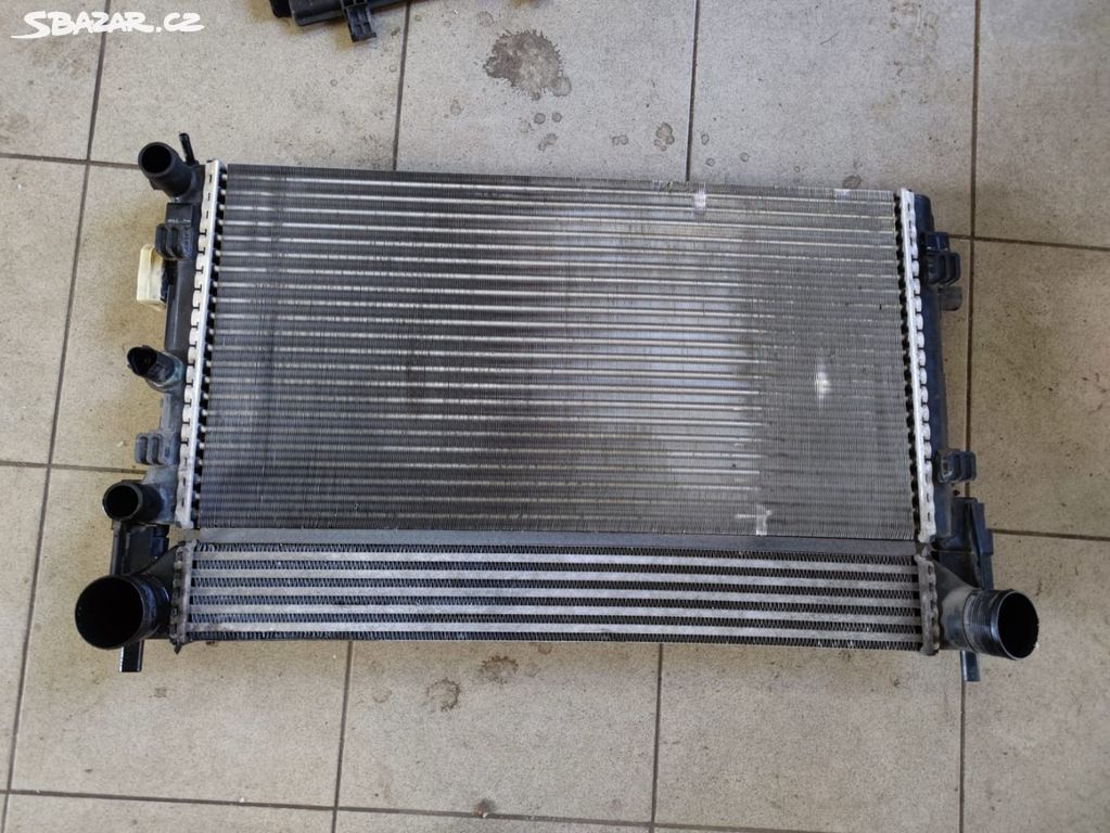 Chladič vody + intercooler, Fabia II-2 1.6 TDI