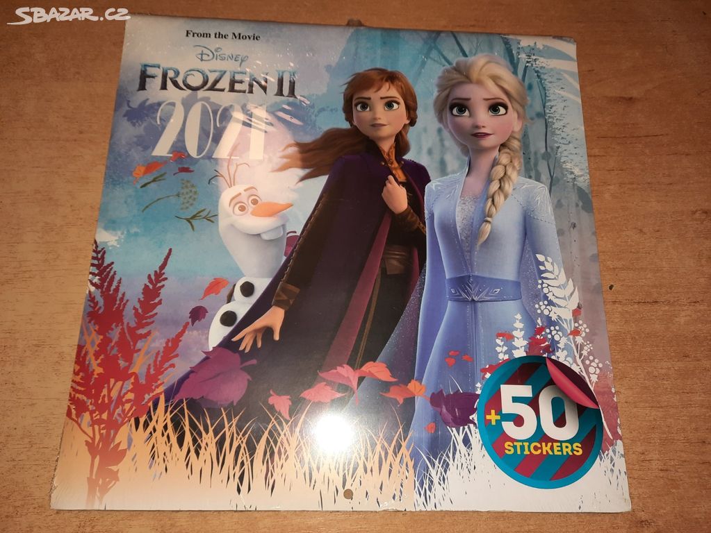 Disney Frozen 2021 50x samolepky Ledové království