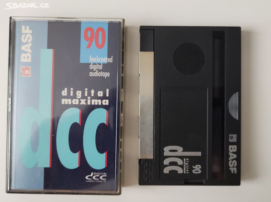 DCC - Digital Compact Cassette/ minutáž 60-75-90