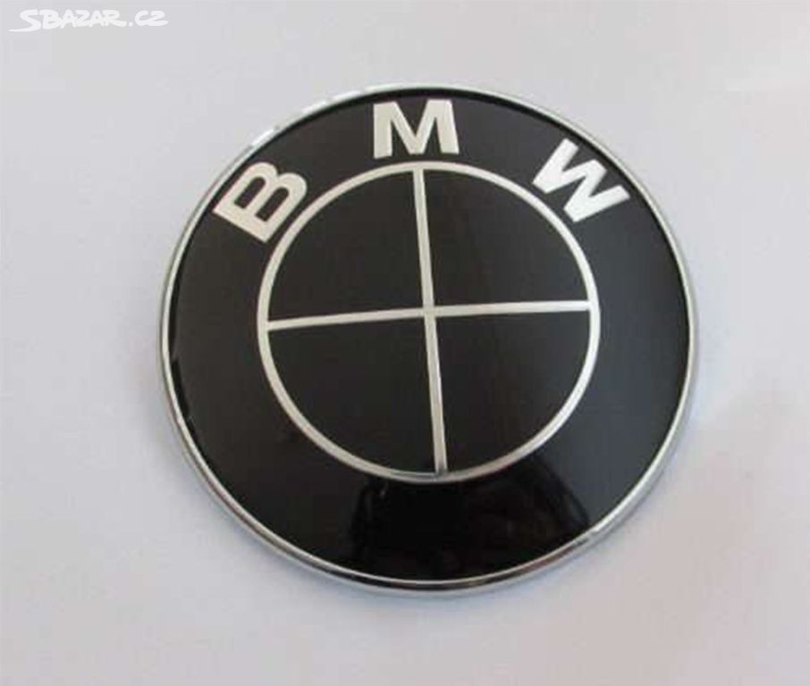 Znak BMW. Znak BMW Kapota Kufr 74mm 82mm