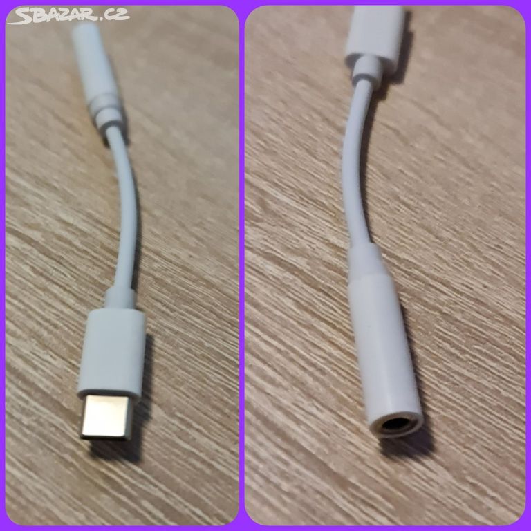 Redukce z USB-C na JACK 3,5 mm pro sluchátka