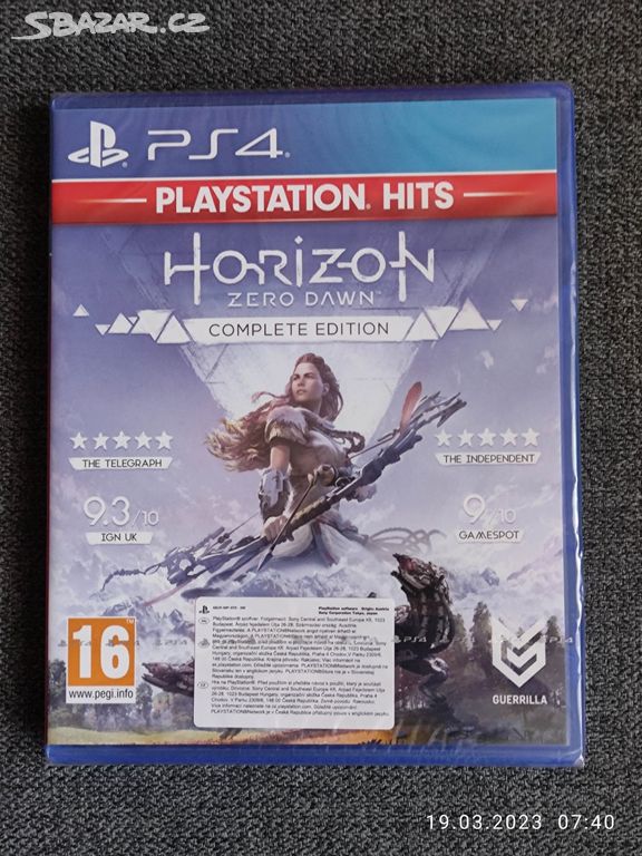 Horizon Zero Dawn Complete Edition (nová pro PS4).