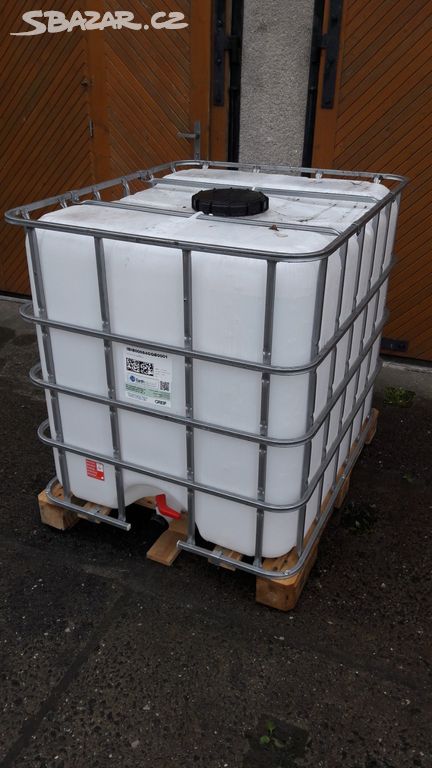 Použitá nádrž 1000 litrů, IBC kontejner, IBC box