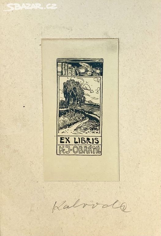 Grafika - Knihovna ex libris (11384)