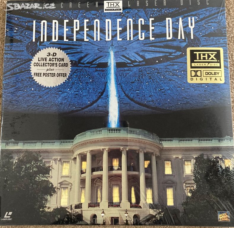 Nabízím Laser Disc film Independence Day