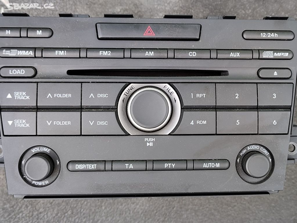 Radio CD PŘEHRAVAČ radio Mazda CX7 2.2 EJ1166ARXA