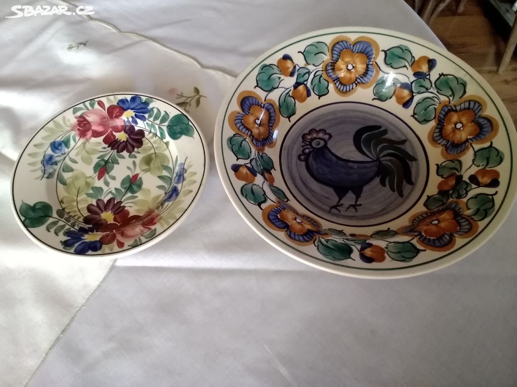 Dva hanácké talíře