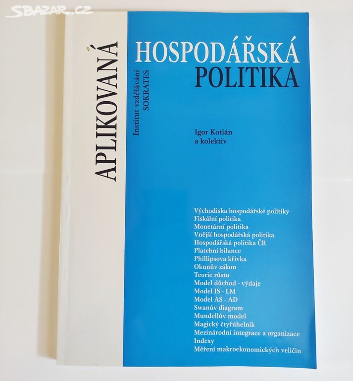 APLIKOVANÁ HOSPODÁŘSKÁ POLITIKA, velmi zachovalá