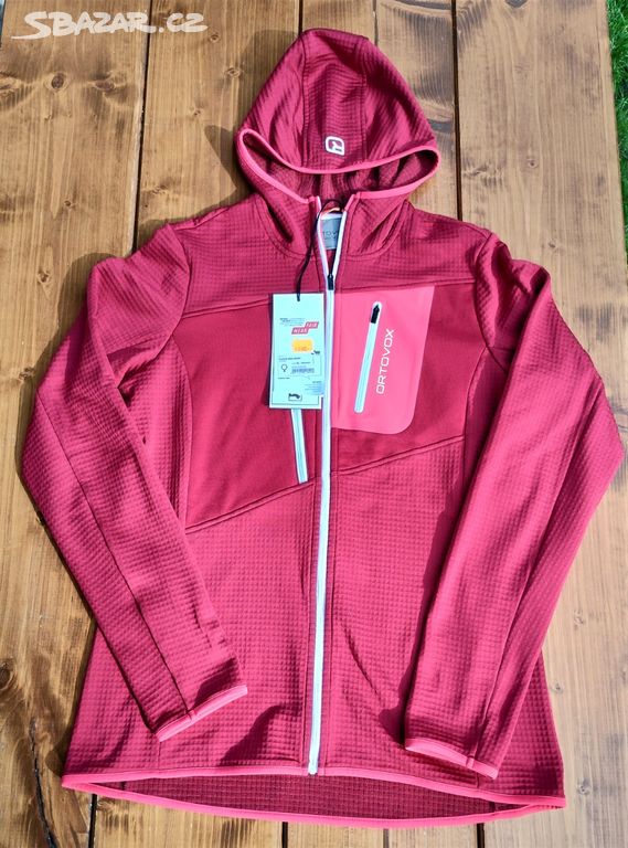 NOVÁ mikina ORTOVOX FLEECE Grid Hoody Ws vel.XL