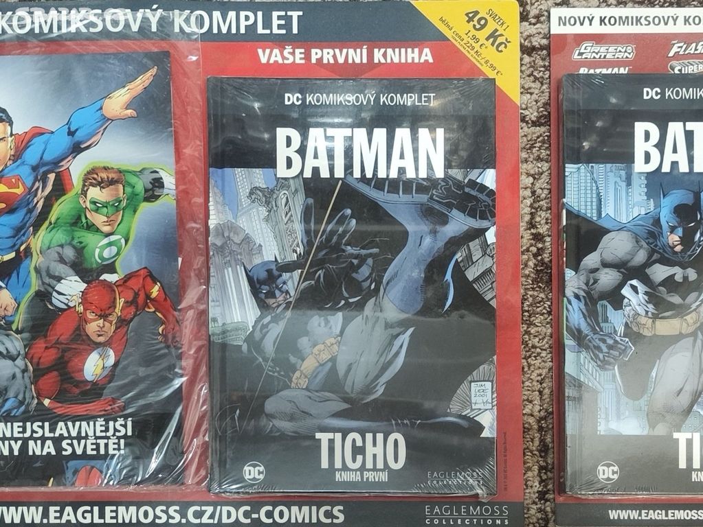 DC komix / Komiksový Komplet Batman Ticho 1&2