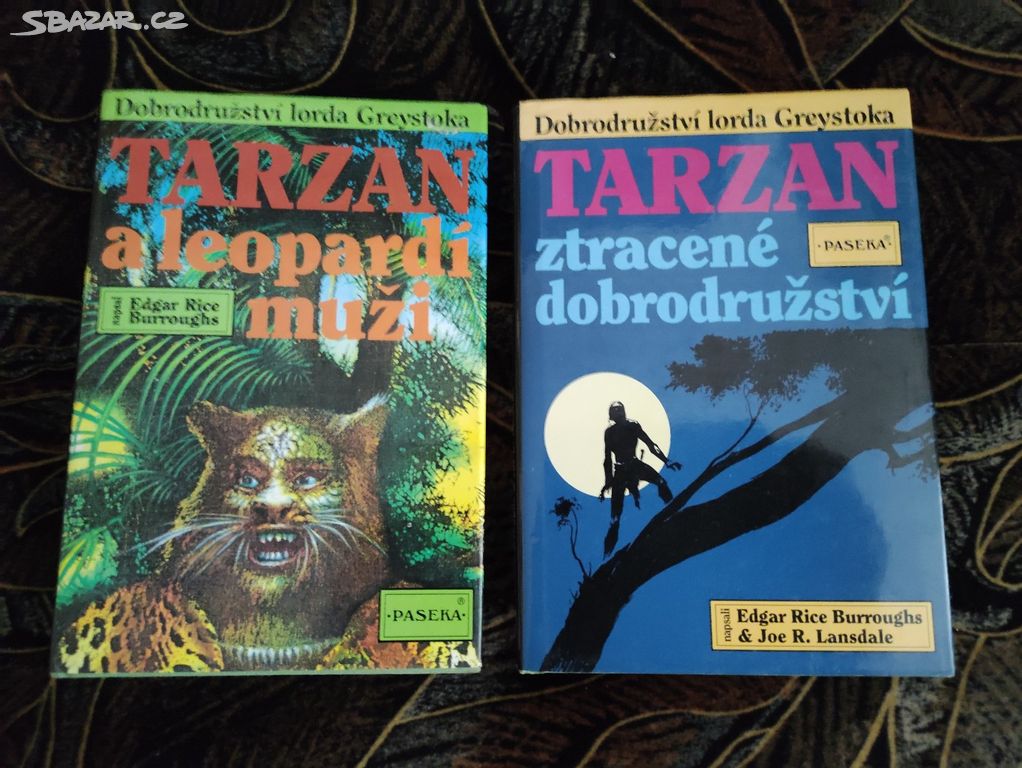 Tarzan ztracené dobrodruž.a leopard,muži-cena text