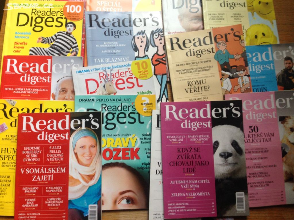Časopisy READERS DIGEST
