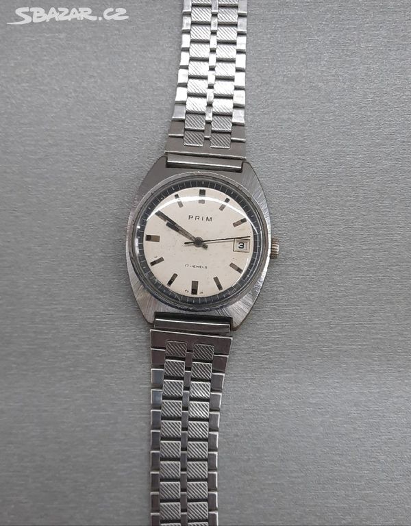 PRIM náramkové hodinky z roku 1973