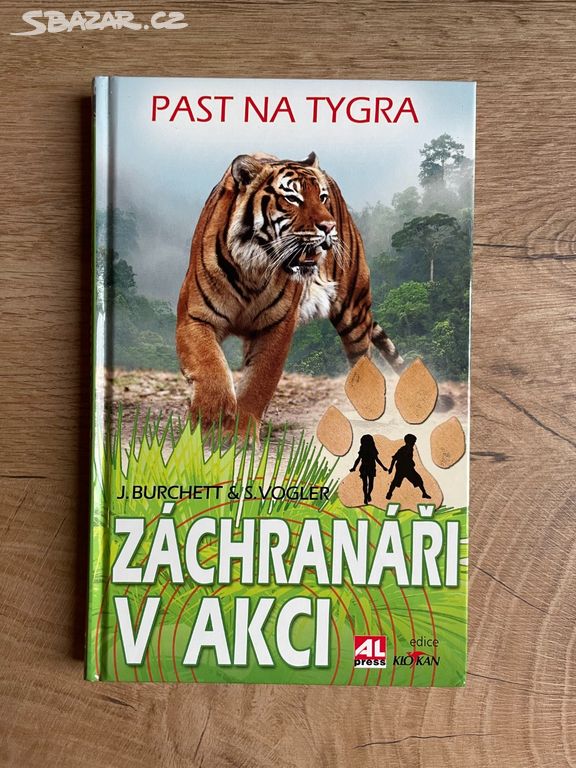 NOVÁ dětská kniha Past na tygra: Záchranáři v akci