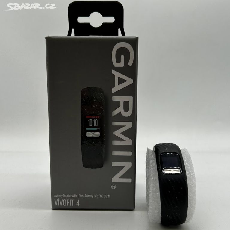 Fitness náramek Garmin vivofit 4 black (S-M)