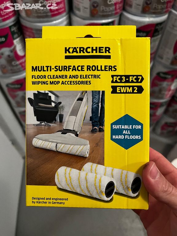 16 Piece Set Of Rollers For Karcher Fc7 Fc5 Fc3 Fc3d Electric