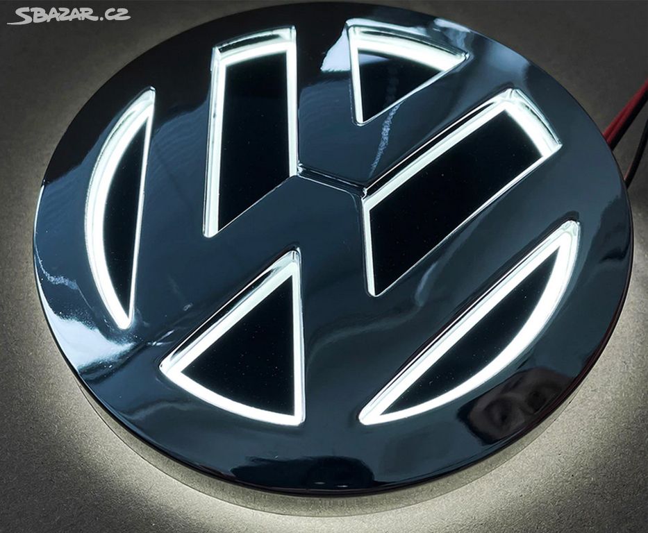 LED Svítící Znak VW Volkswagen - Praha - Sbazar.cz