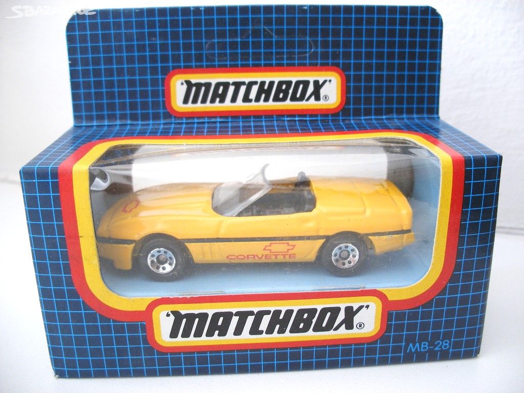 Matchbox 1987 Chevrolet Corvette Praha Sbazar.cz