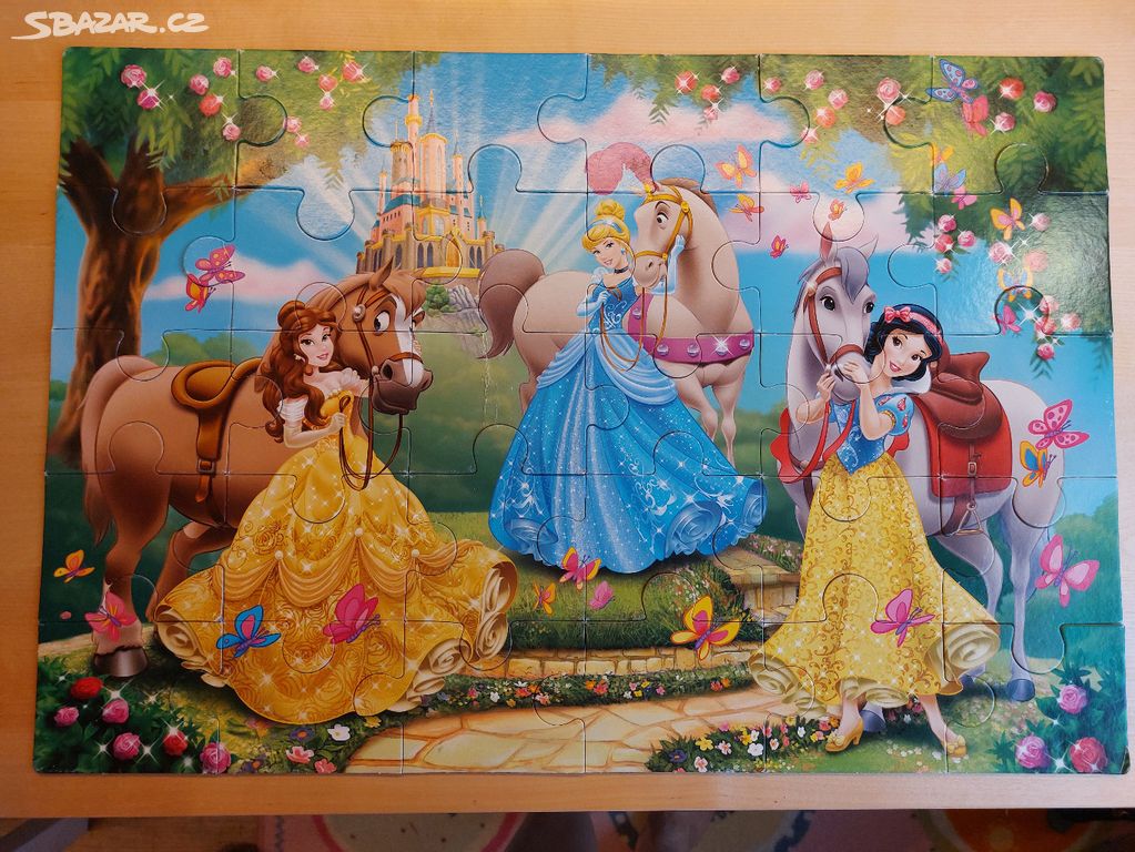 Puzzle Disney princezny 30 dílků Clementoni
