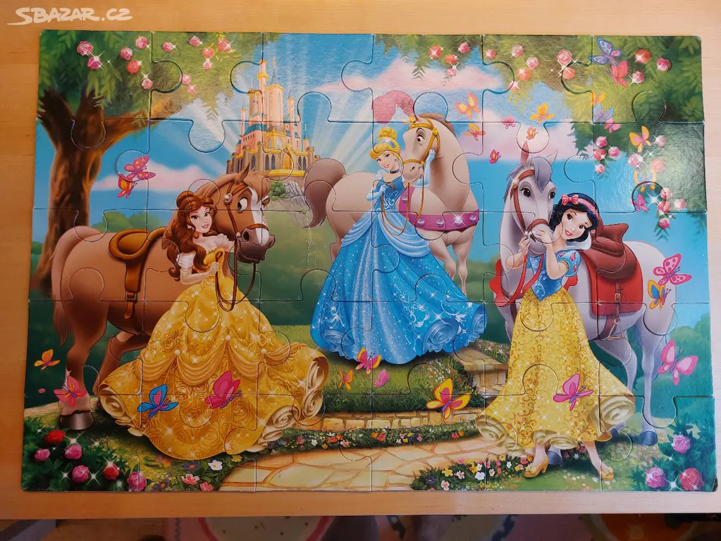 Puzzle Disney princezny 30 dílků Clementoni - Praha, Řepy - Bazar ...
