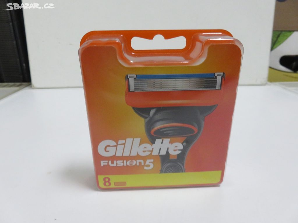 Nové náhradní hlavice Gillette Fusion5 8 ks
