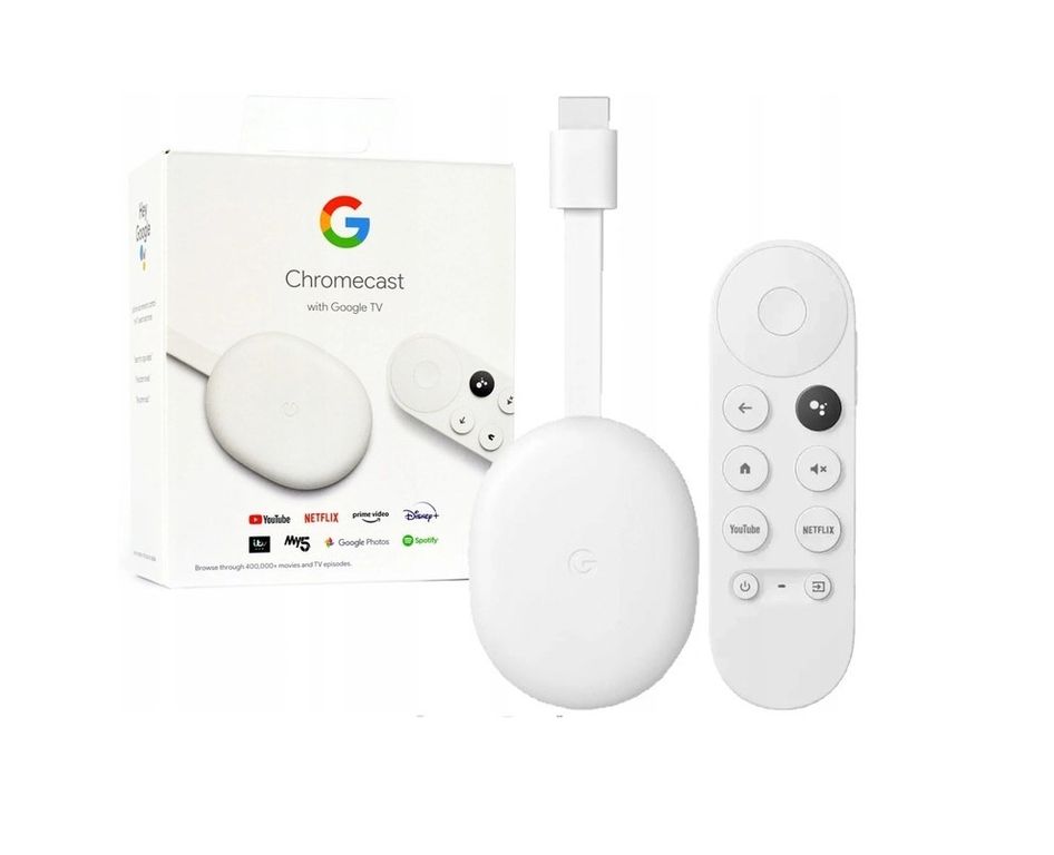 IPTV Google Chromecast 4 HD Google TV