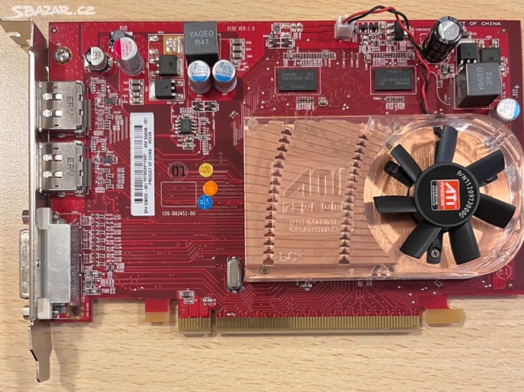 Grafická karta ATI Radeon HD 4650, 1 GB