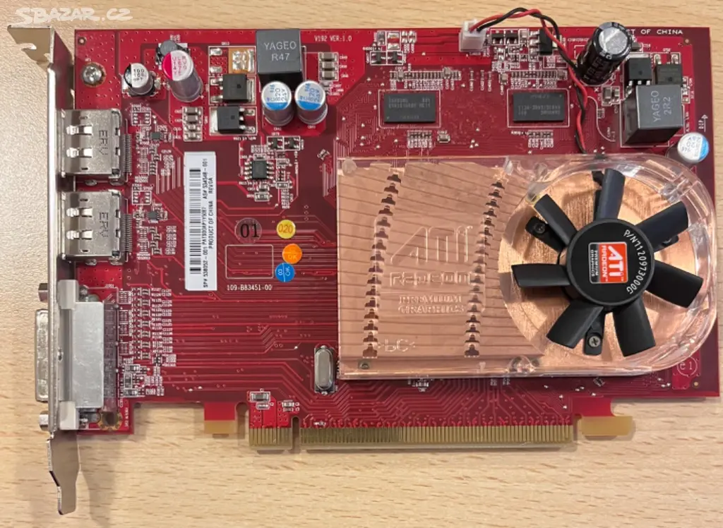 Grafická karta ATI Radeon HD 4650, 1 GB - Praha - Bazar - Sbazar.cz