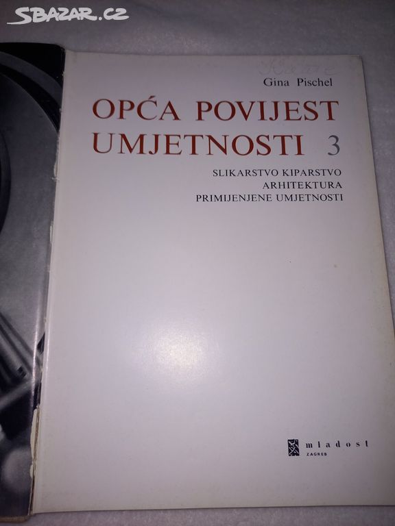 Cizojazyčná knížka "Obecná historie umění".