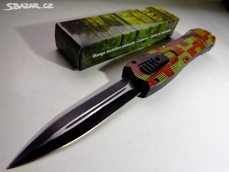 Nový vystřelovací ostrý nůž - super rychlý