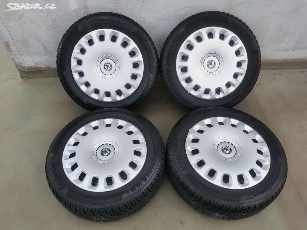 205/55R16 zimní 6X16 5X112 ET40 SUPERB PASSAT