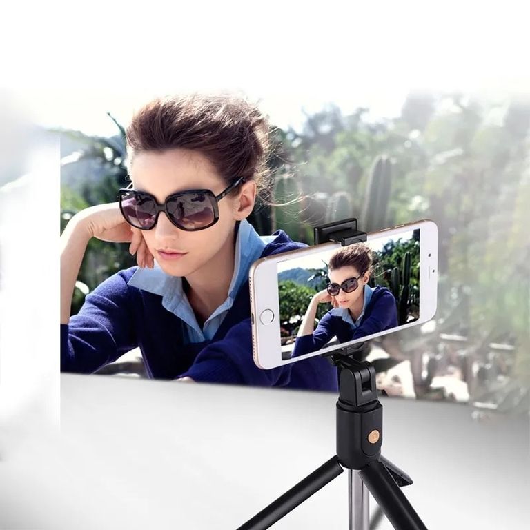 Selfie tyč s bluetooth, stativ, tripod 3v1