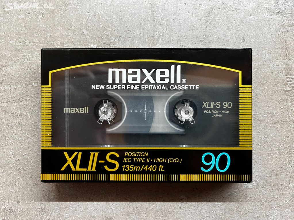 Maxell XL II-S 90 made in Japan 1986/87