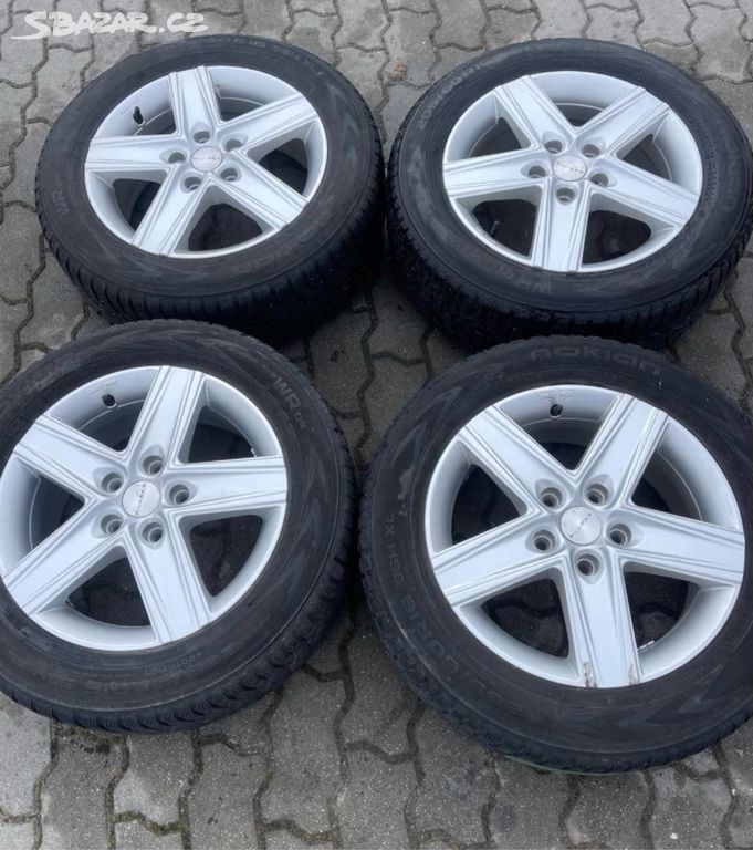 16 ALUETT alu kola 5x112 zimni pneu