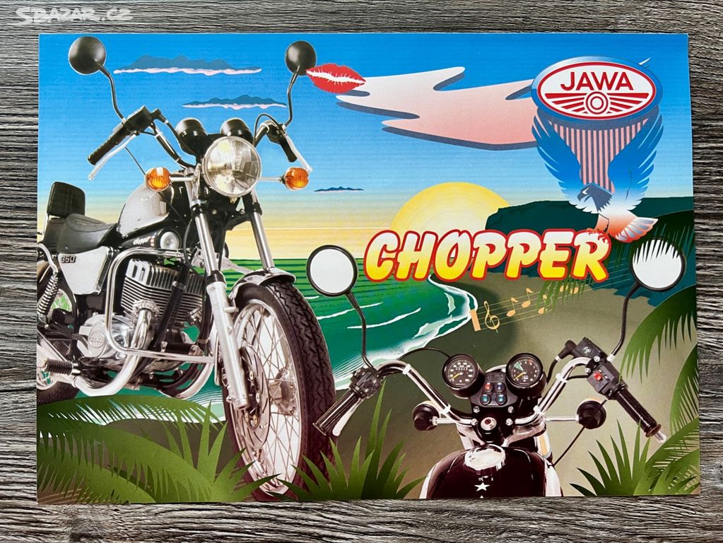 Prospekt - Jawa 350/639 Chopper ( 199X )