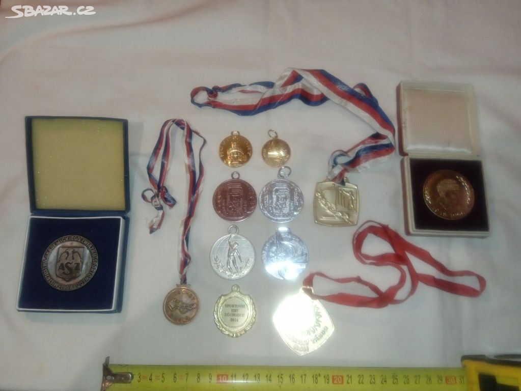 Medaile a plakety 12 ks