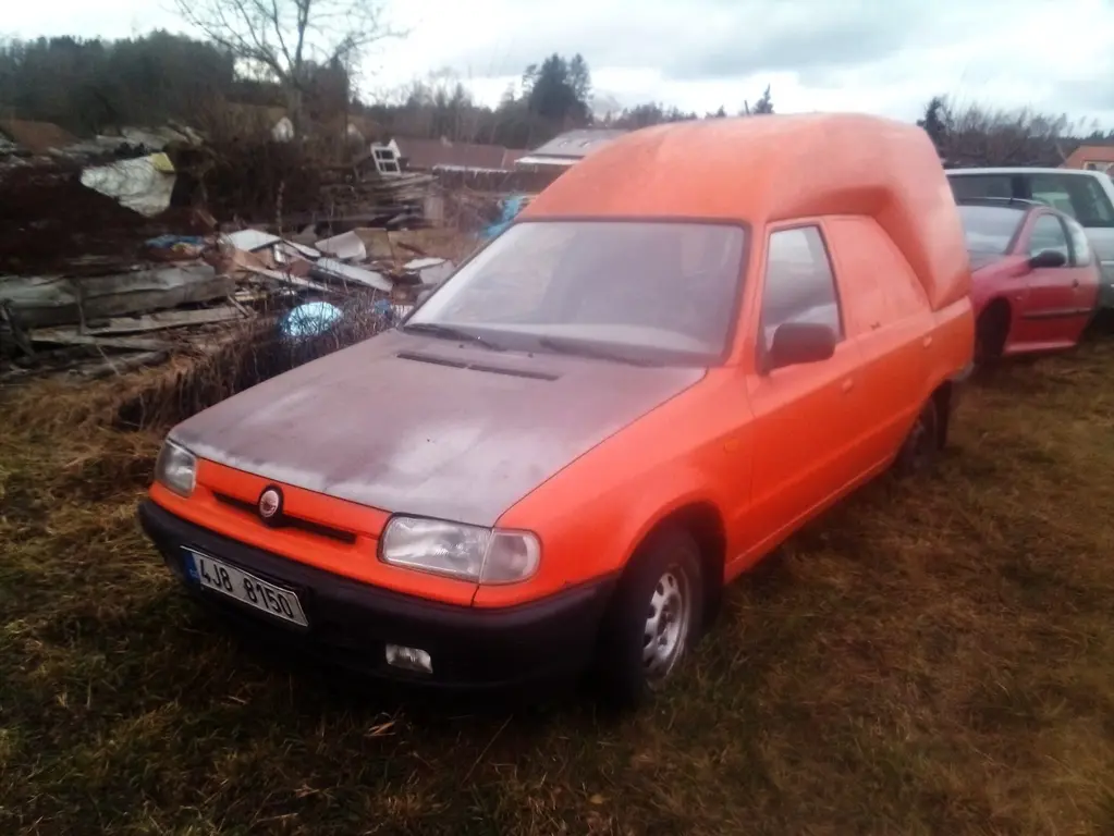 Škoda felicia pickup VAN, 1.3 Mpi, plyn