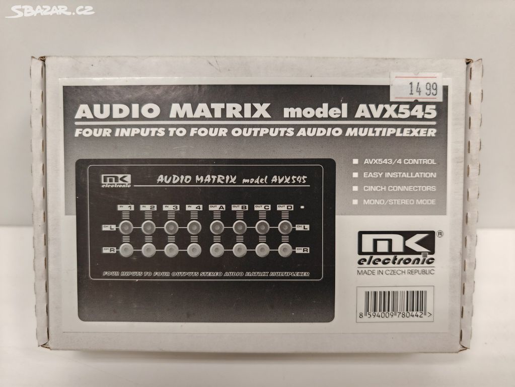 MK ELECTRONIC AVX545 AUDIO MATRIX