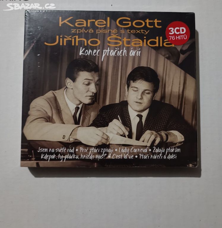 CD Karel Gott - Konec ptačích árií -Jiří Štaidl