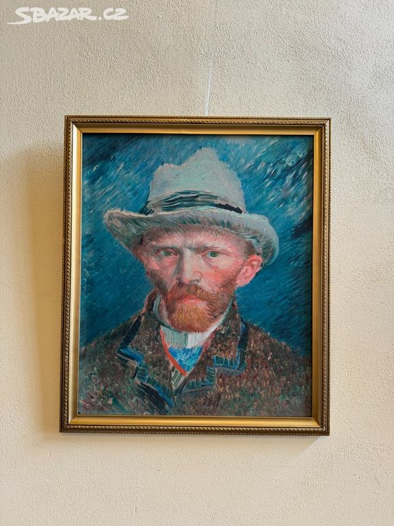 Vincent van Gogh - obraz na sametovém plátně