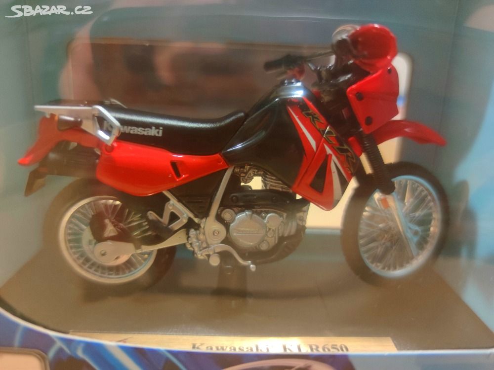 M72 Model motocyklu Kawasaki KLR650 1:18