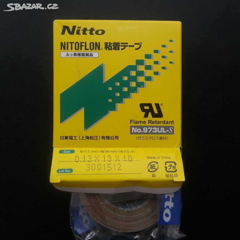Nitto Denko 973UL-S Nitoflon PTFE páska 0,13x13 mm