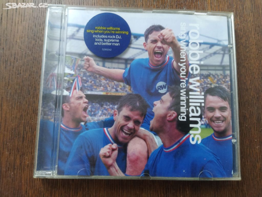 CD Robbie Williams - Sing when you are winning