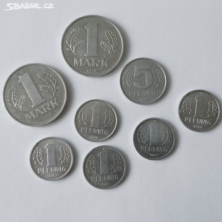 GA. mince Východní Německo NDR,DDR